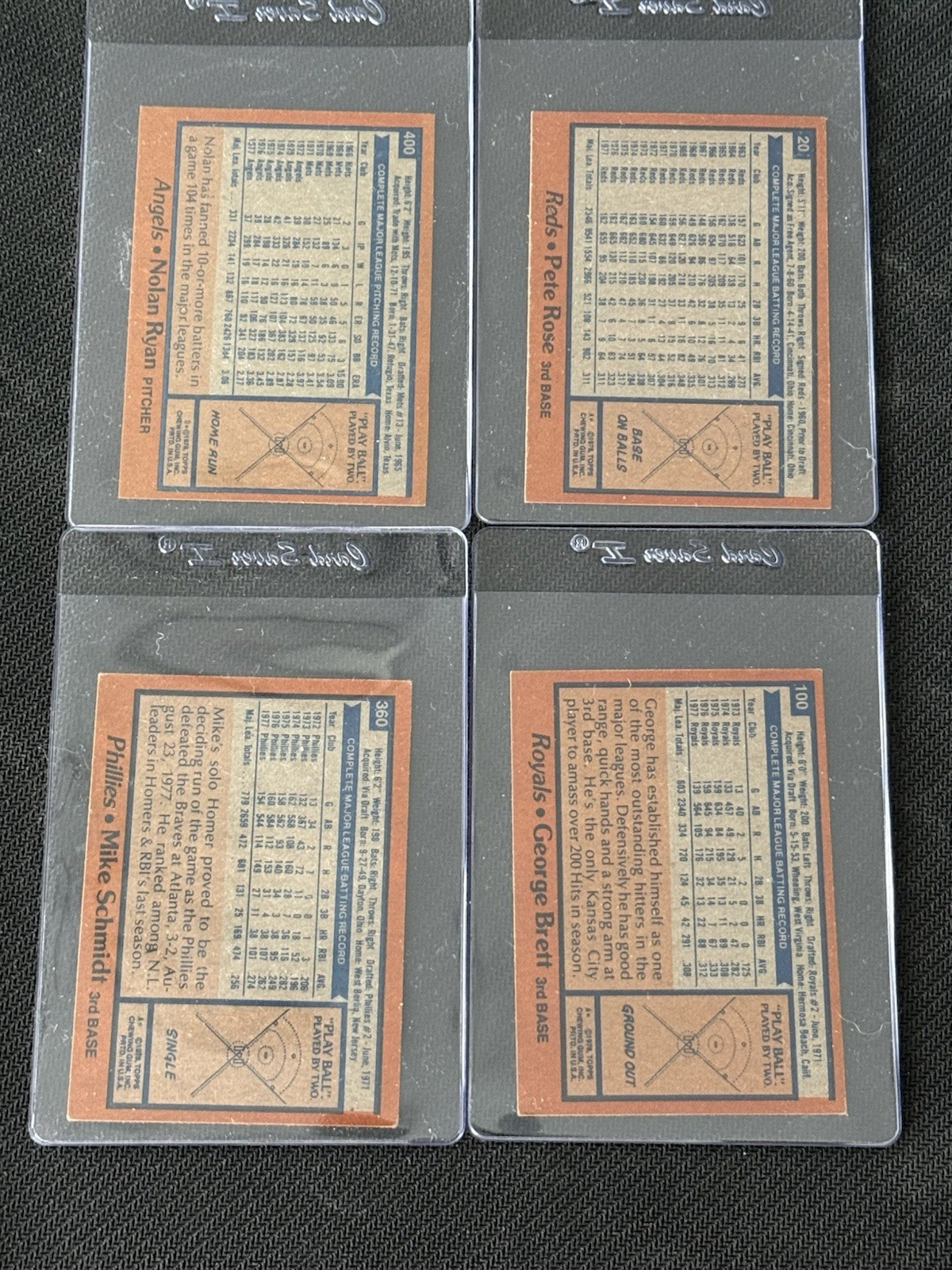 1978 TOPPS BASEBALL COMPLETE SET EX-MT OR BETTER OVERALL MURRAY MOLITOR RYAN