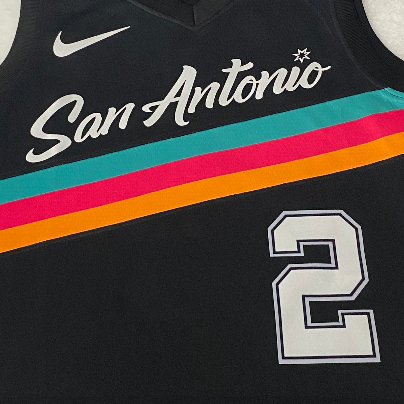 Dylan Harper #2 jersey. Heat-pressed. Men’s. Black fan jersey. Sizes S-2XL.