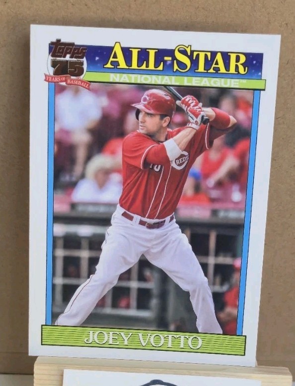 2026 Topps #91AS-12 Joey Votto 1991 Topps Baseball 35th Anniversary All-Stars