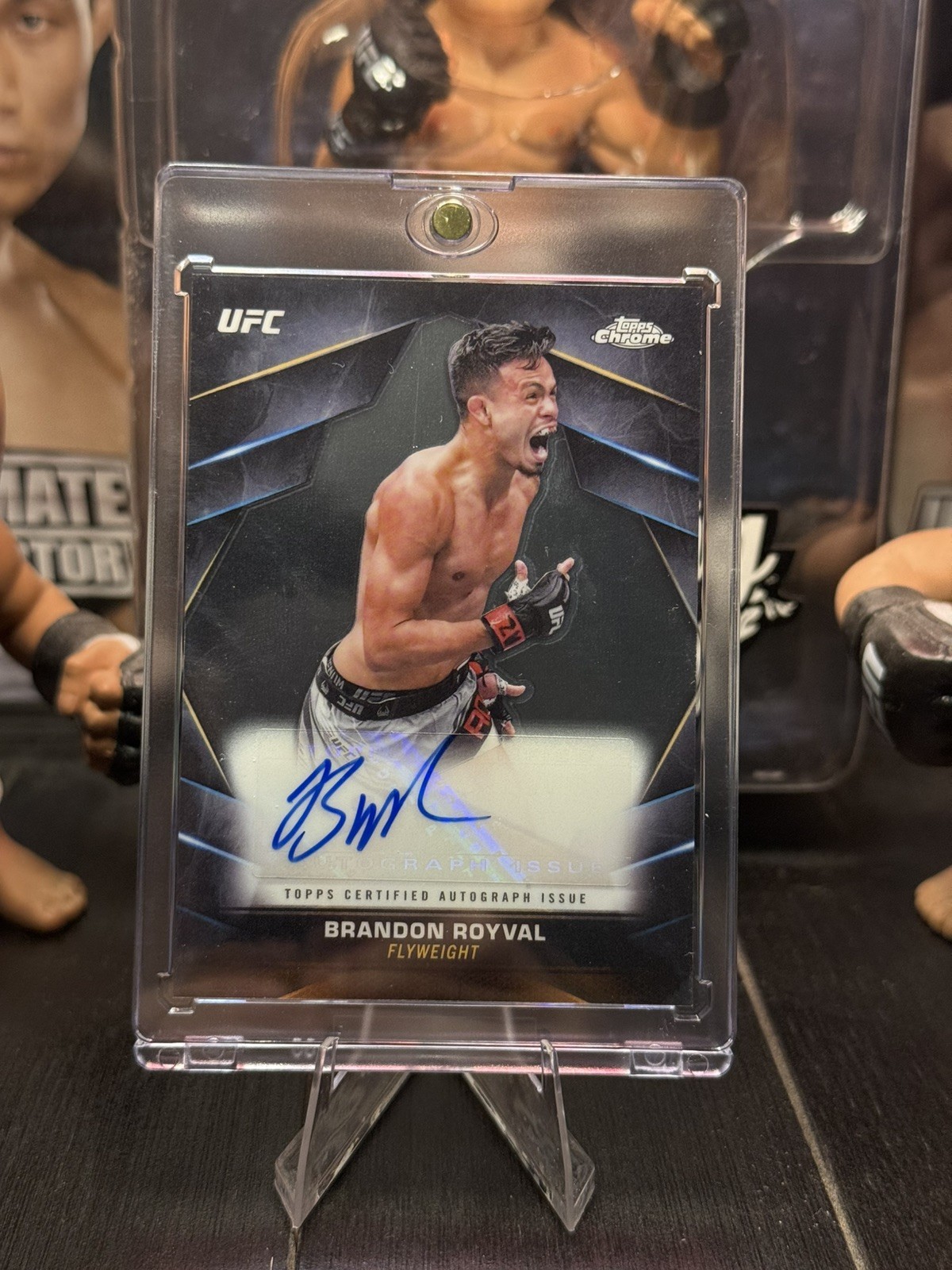Brandon Royval 2024 Topps Chrome UFC Auto Chrome Veteran