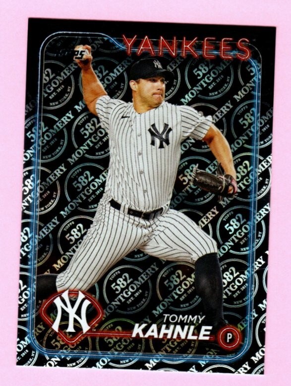 2024 Topps 582 Montgomery Club #576 Tommy Kahnle New York Yankees