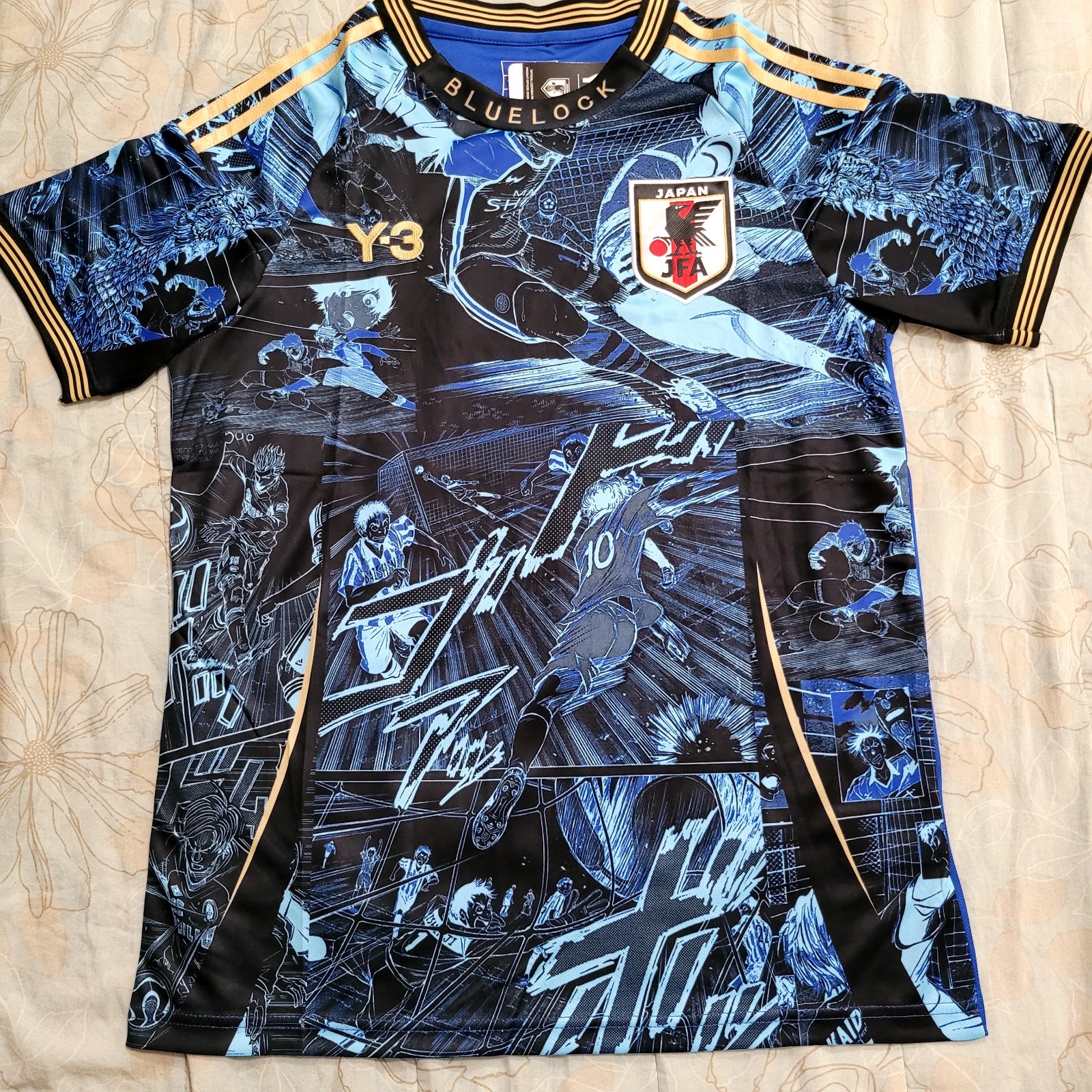 Japan Soccer Jersey Anime Blue Lock Concept Edition S,M,L,XL,XXL