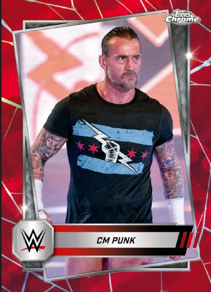 2026 Topps Chrome – WWE SAPPHIRE Edition – Hobby Box