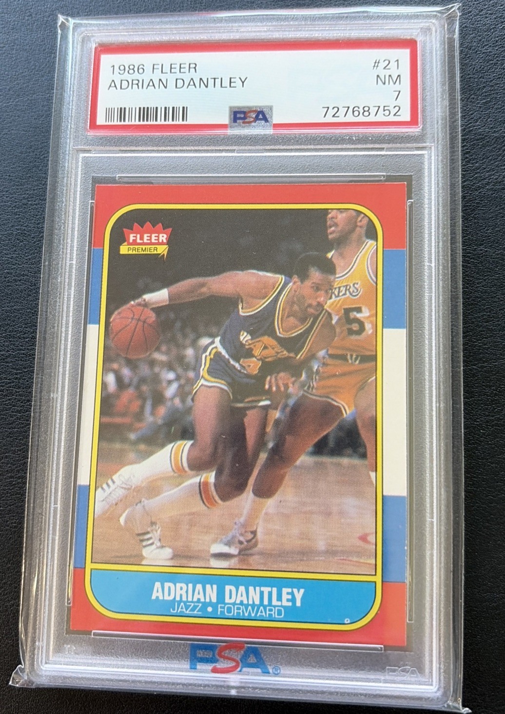 1986-87 Fleer – Adrian Dantley #21