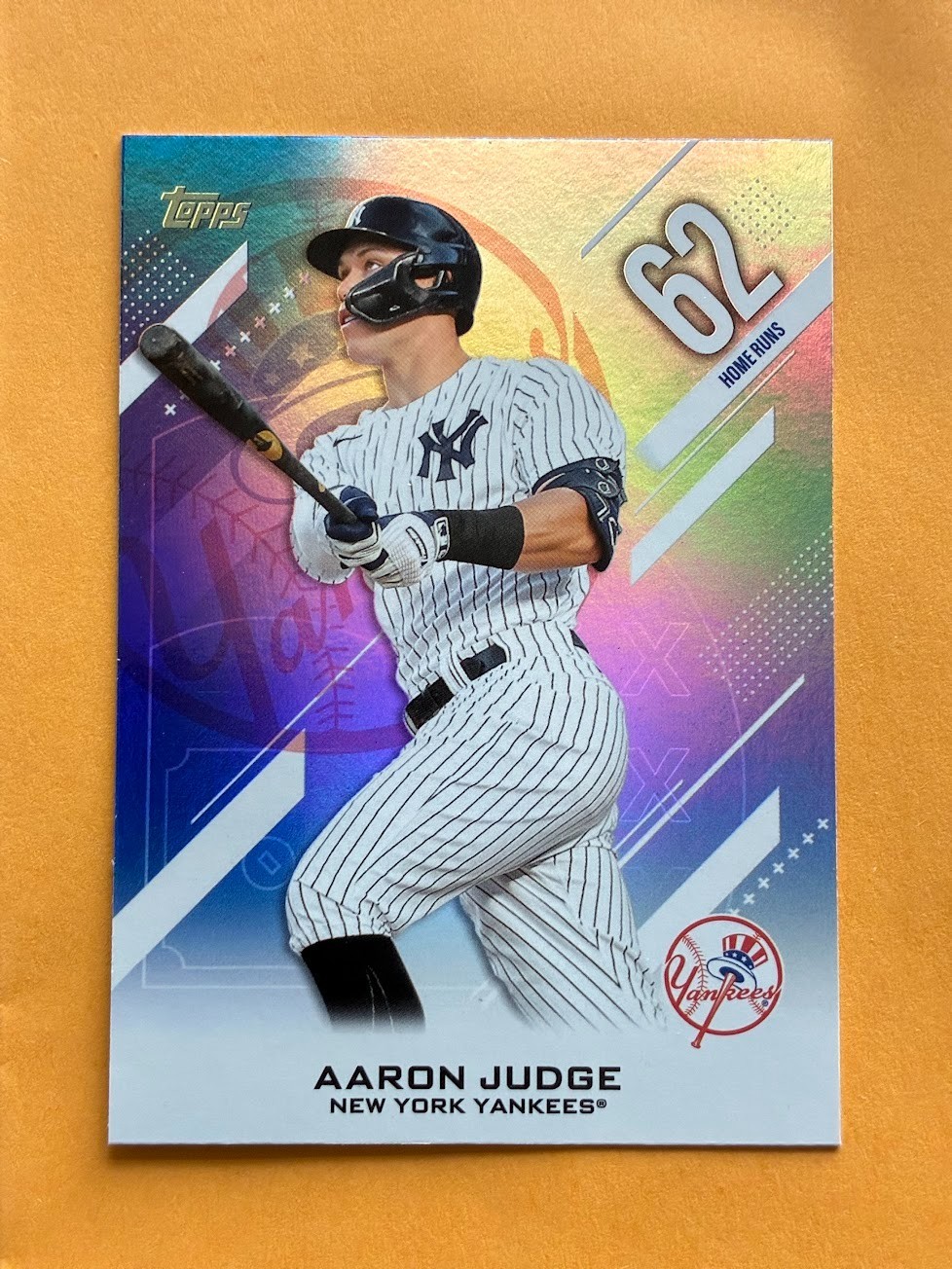 2026 Topps Series 2 Crooked Numbers Aaron Judge #CN-1 Yankees