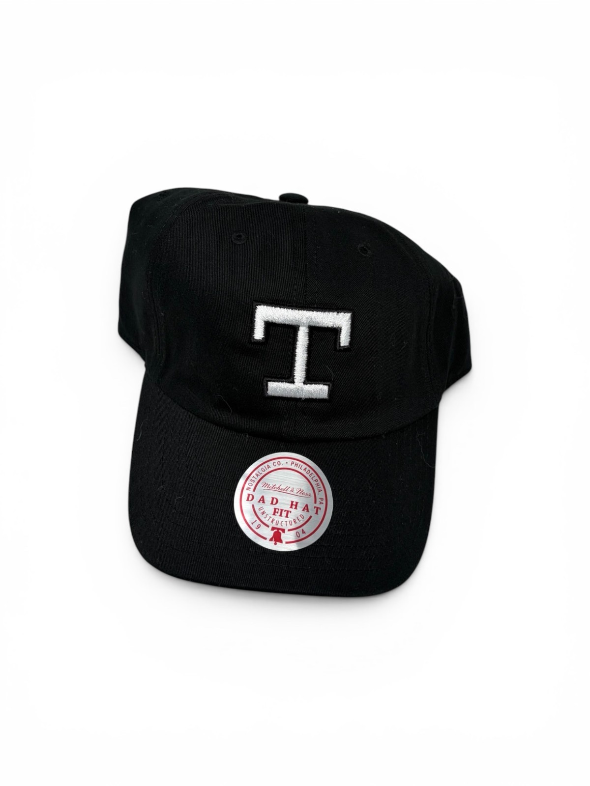 NWT Texas Rangers Mitchell & Ness Logo Adjustable Dad Hat Cap