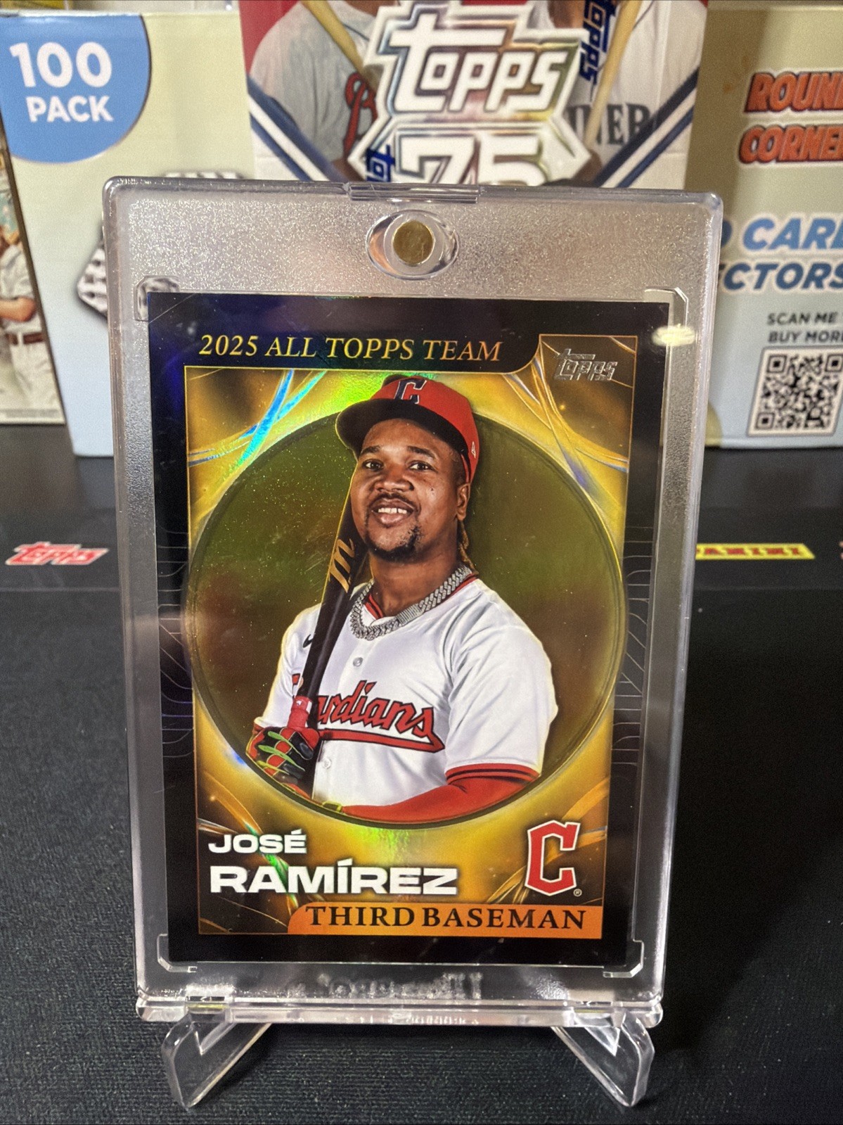 2026 Topps Series 1 All Topps Team Jose Ramírez Black Parallel /10 SSP ATT-4