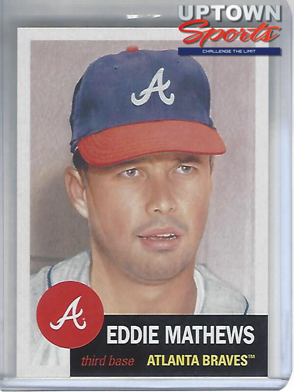 Topps MLB® Living Set® Card #379 Eddie Mathews