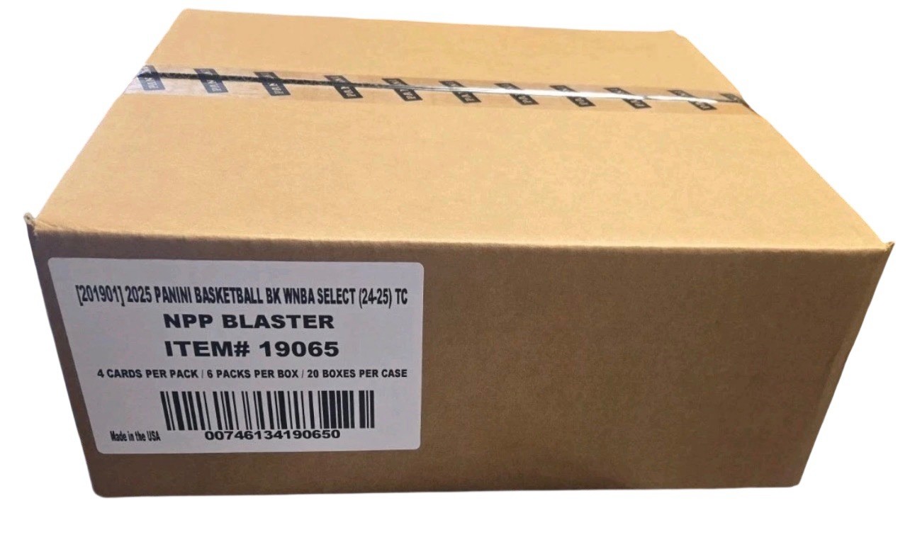 2025 Panini WNBA Select Basketball Blaster Box Factory Sealed Case 20 Boxes