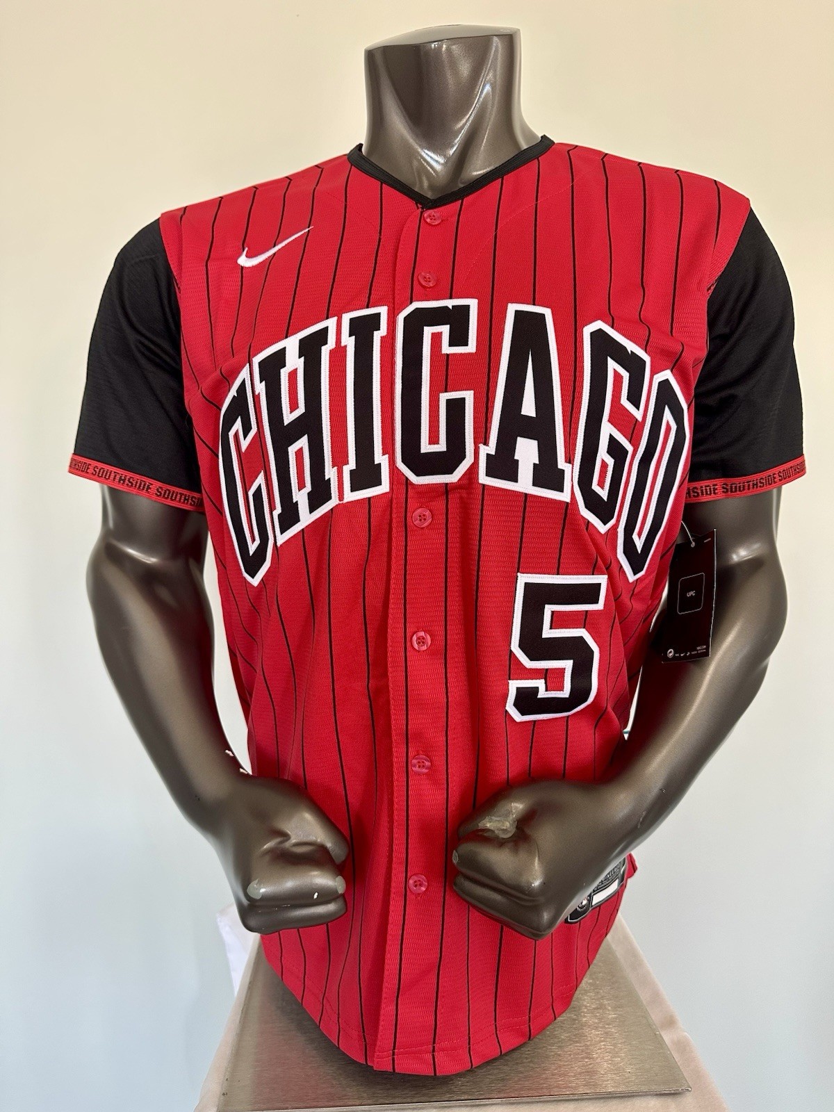 Murakami #5 Chicago White Sox Stitched Baseball Jersey Black/White/Grey/Red New