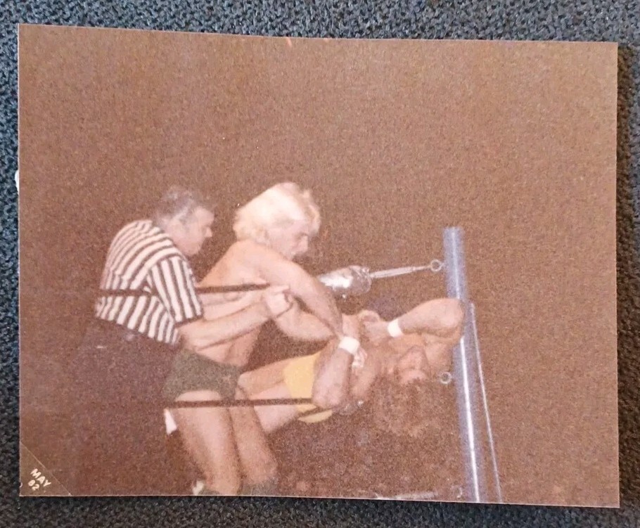💥1️⃣9️⃣8️⃣2️⃣ NWA Nature Boy Ric Flair wrestling 3.5×4.5 Photo WWF WCW vintage