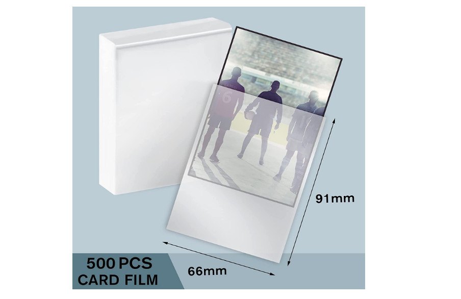 Card Sleeves Protectors Cards Storage Bag Toploaders Soft Clear Plastic 500 Pcs