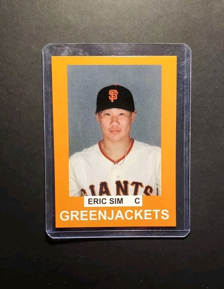 2013 Augusta Greenjackets Rookie ERIC SIM