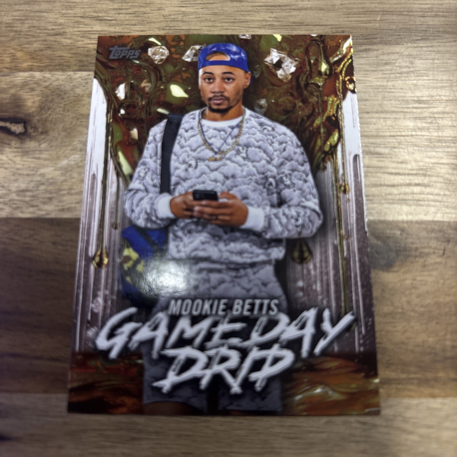 2026 Topps Series 1 Celebration Mookie Betts #GD-16 Gameday Drip Dodgers