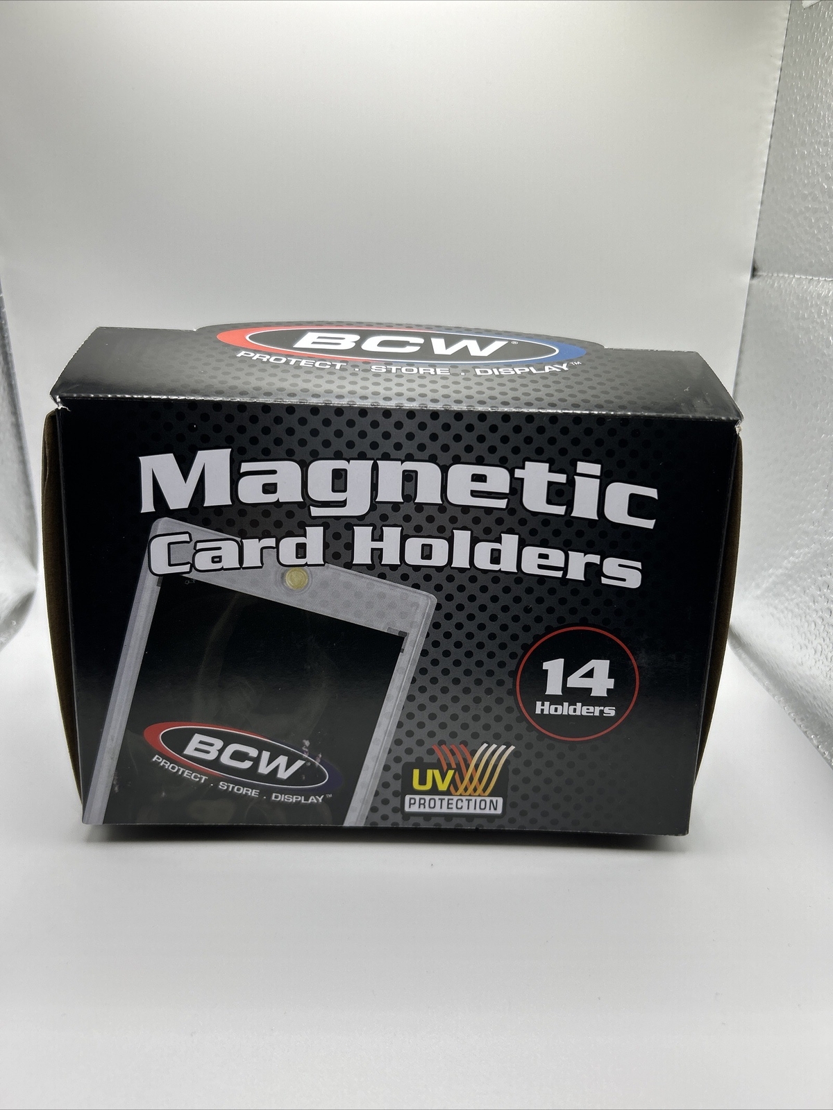 BCW Magnetic Card Holder 130pt Point with UV Protection – Box of 14 holders