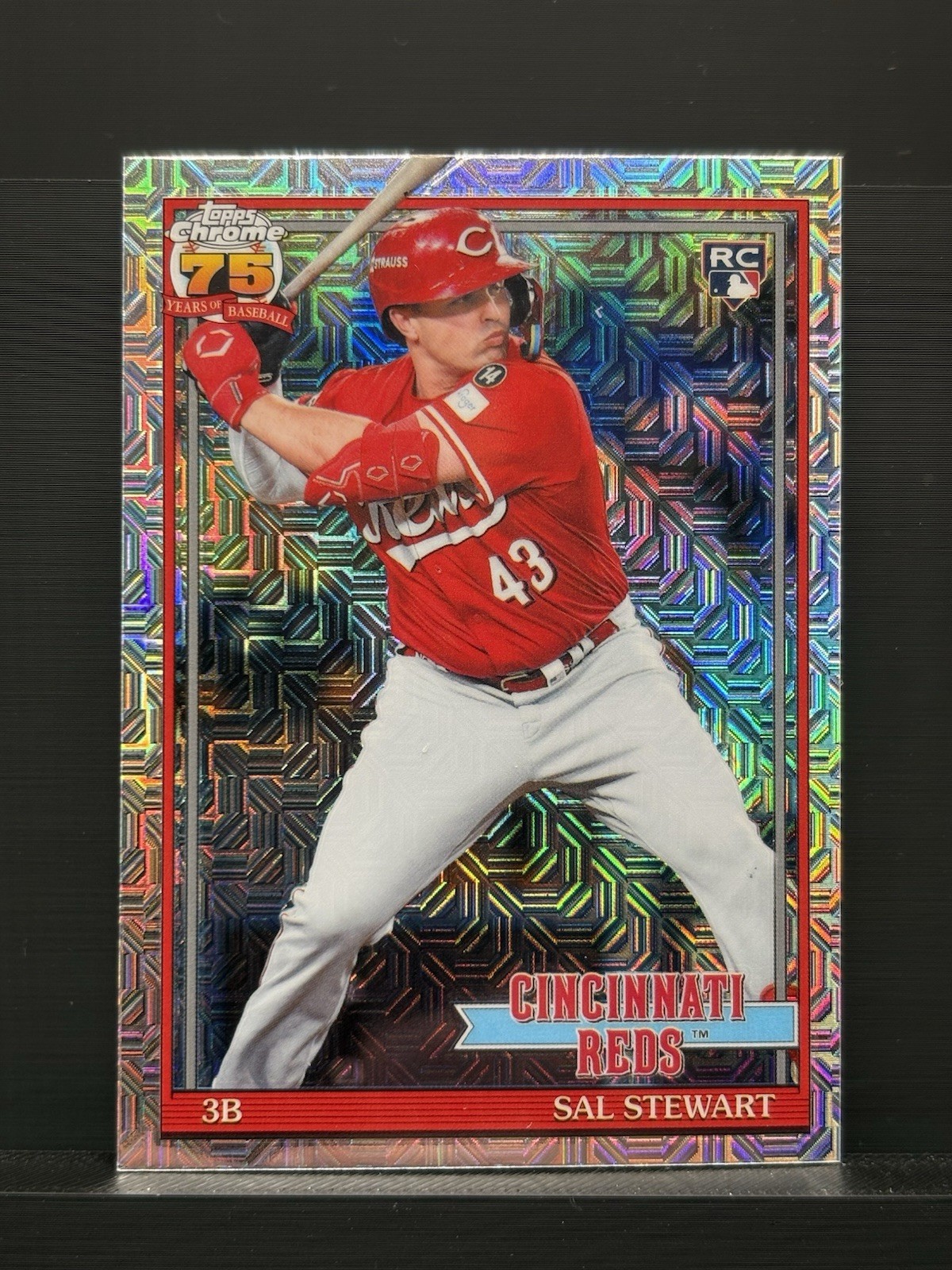 2026 Topps Series 2 Sal Stewart #91C2-27 RC Cincinnati Reds 1991 Throwback