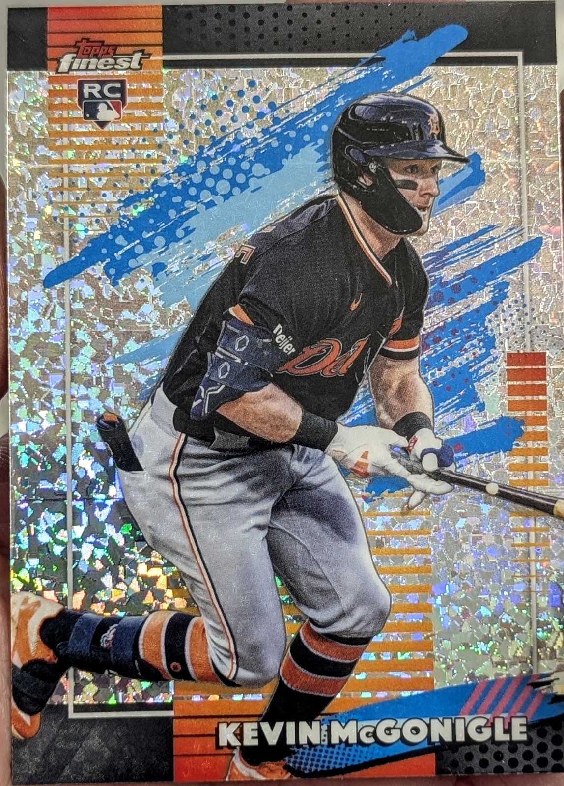 2026 Topps Finest Kevin McGonigle RC Mini Diamonds Uncommon Parallel #147 Tigers