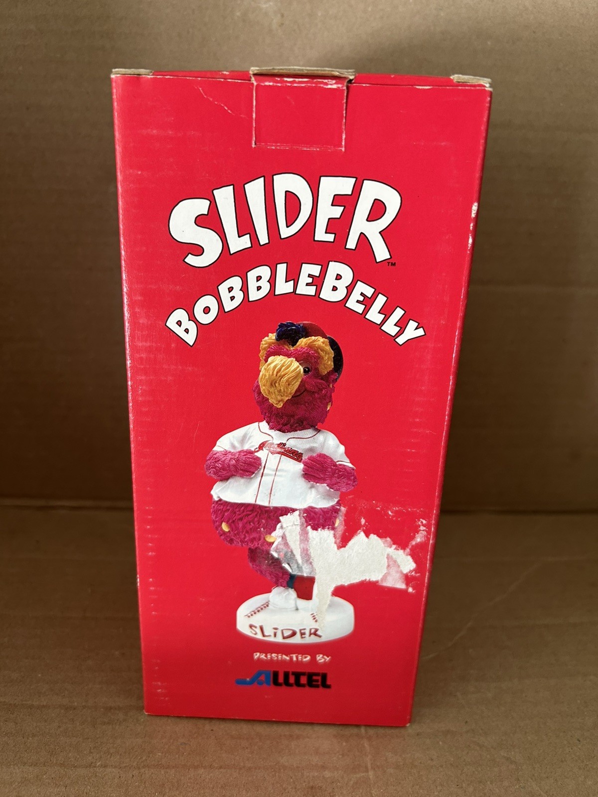 Cleveland Indians Mascot Slider 2002 MLB Alltel Bobble Belly Collectors Edition