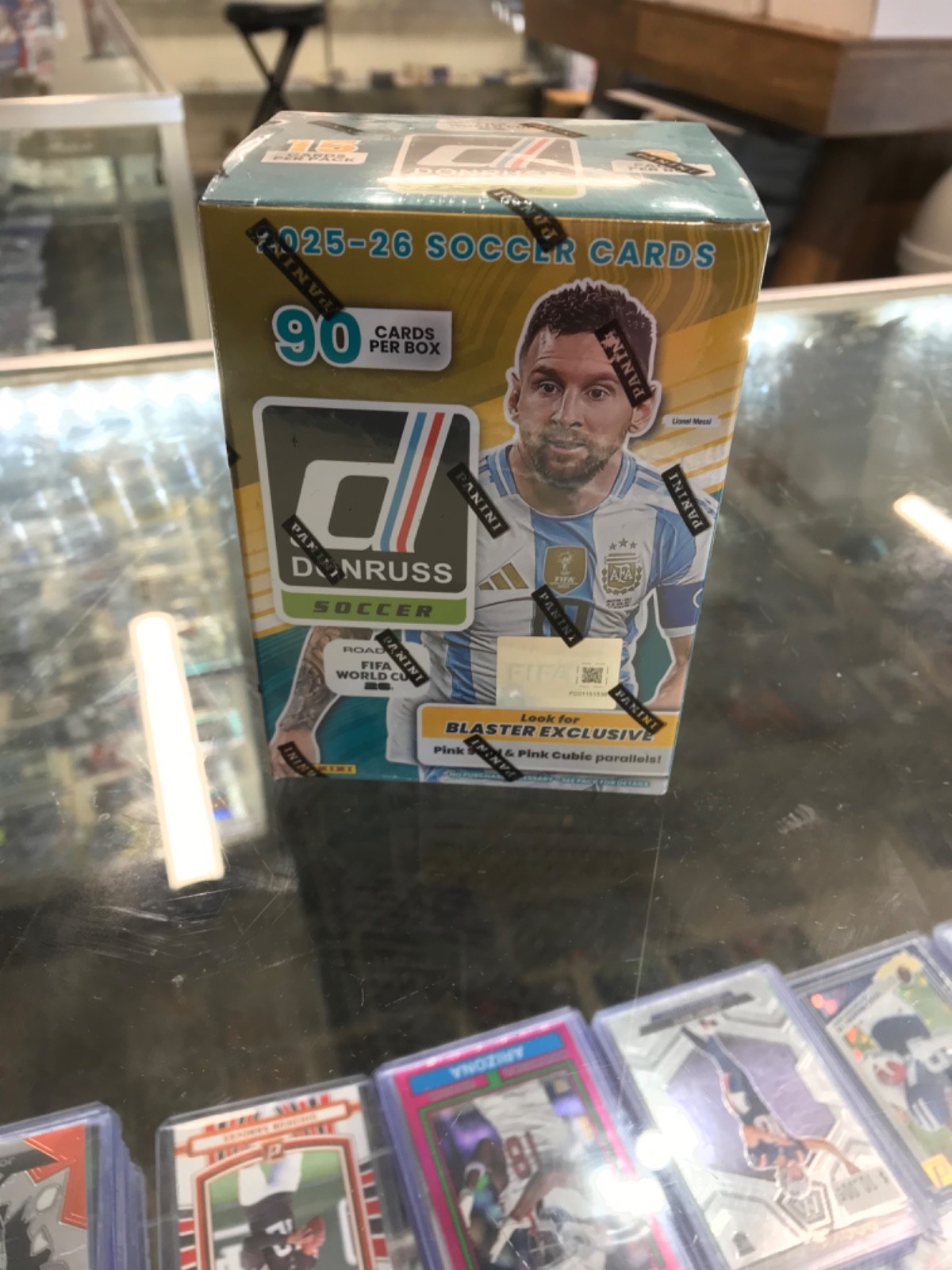 2025-26 Panini Donruss Road to FIFA World Cup Soccer Hobby Blaster Box