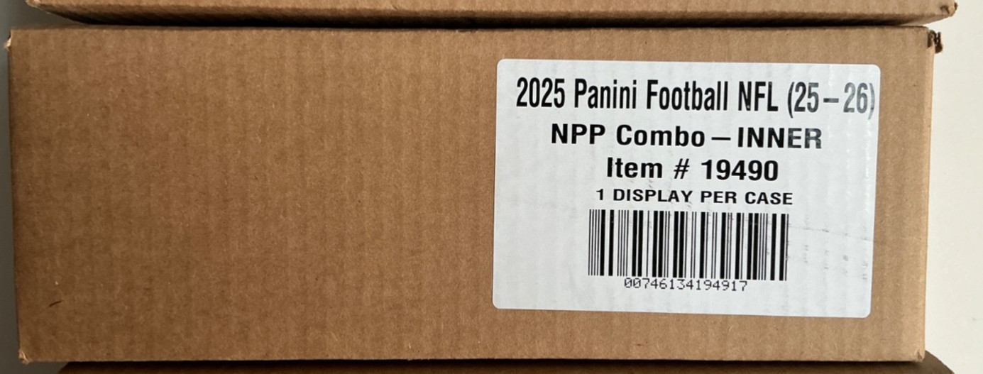 2025 Panini NFL Football Sticker Collection CASE 10 albums and 100 sticker Packs