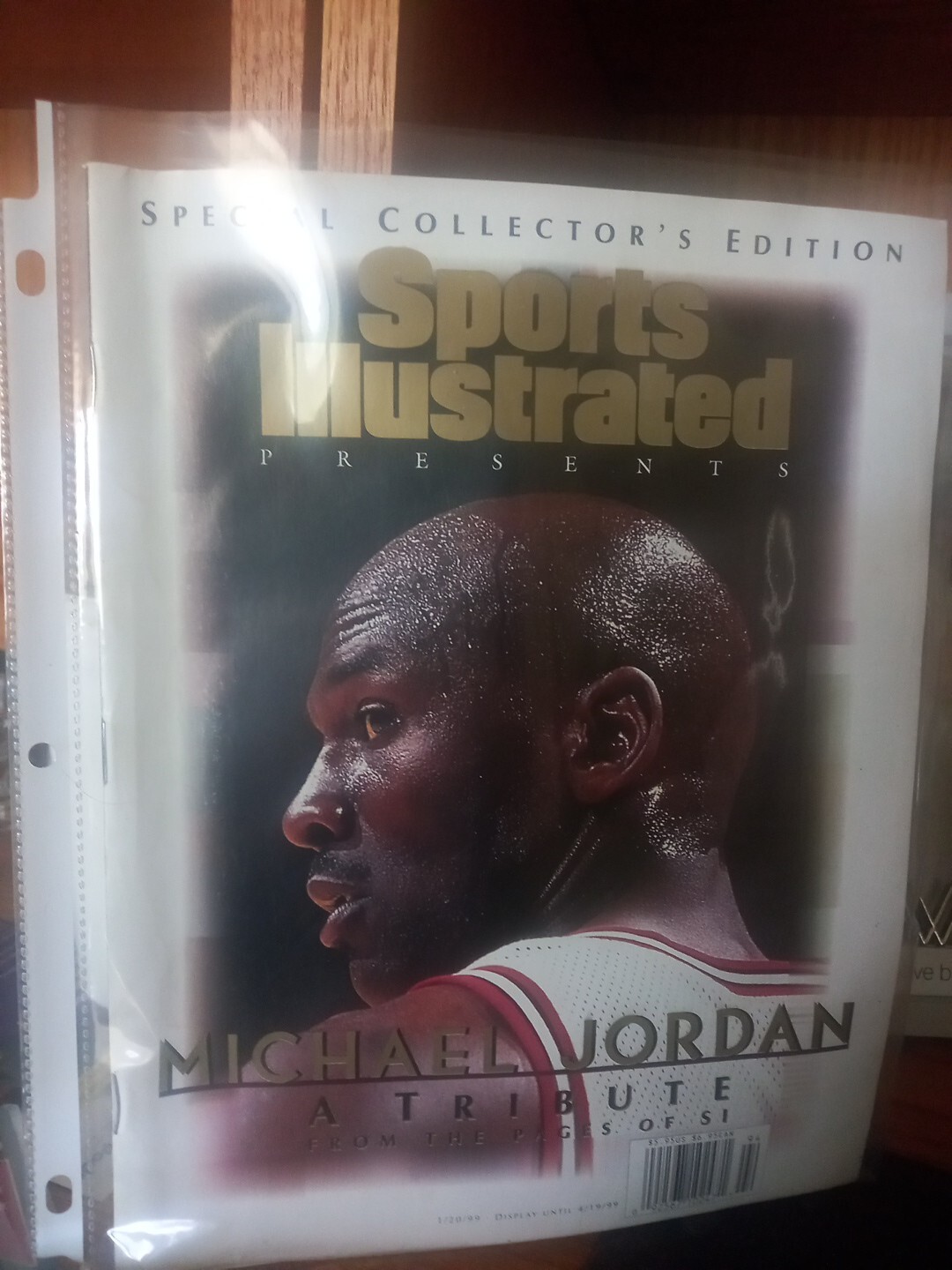 MICHAEL JORDAN SPORTS ILLUSTRATED 01/20/99 Special Collector’s Edition In Cover