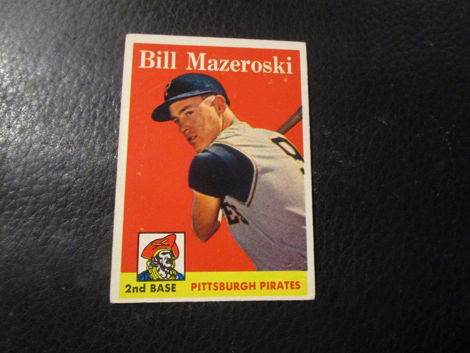 1958 TOPPS CARD#238 BILL MAZEROSKI PIRATES EXMT PN#298