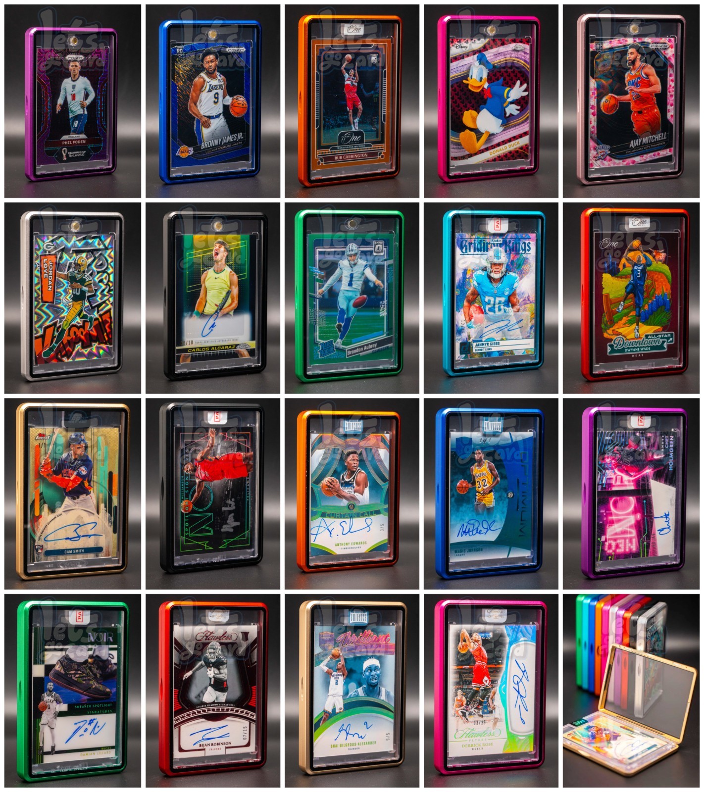 Magnetic Trading Card Case One Touch Fits Ultra Pro 35PT 130PT slab display