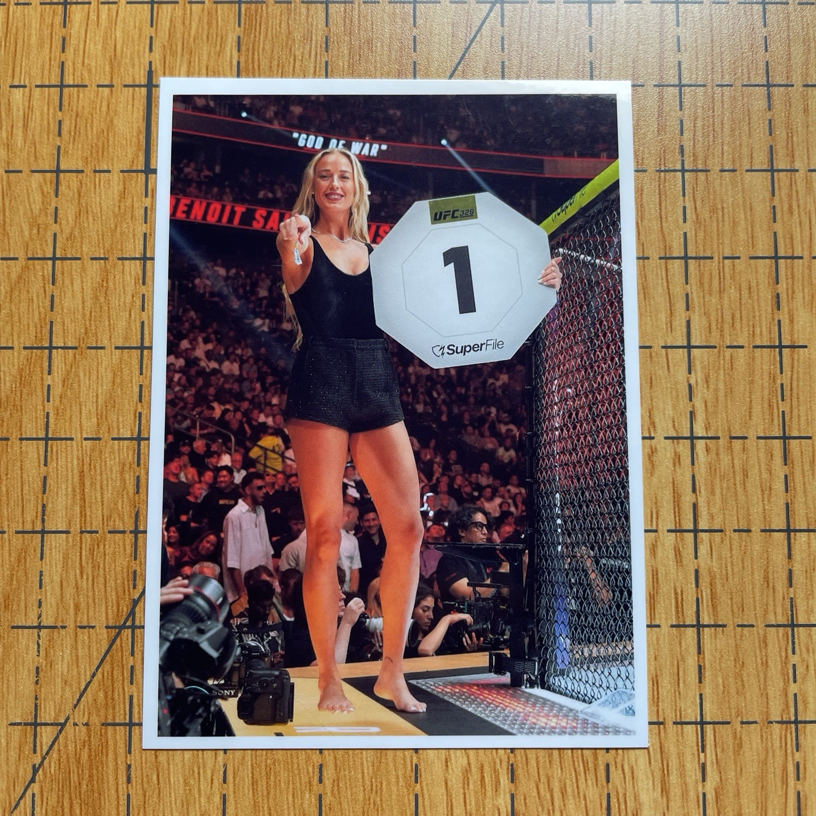 Sophie Cunningham UFC Ring Girl Sticker
