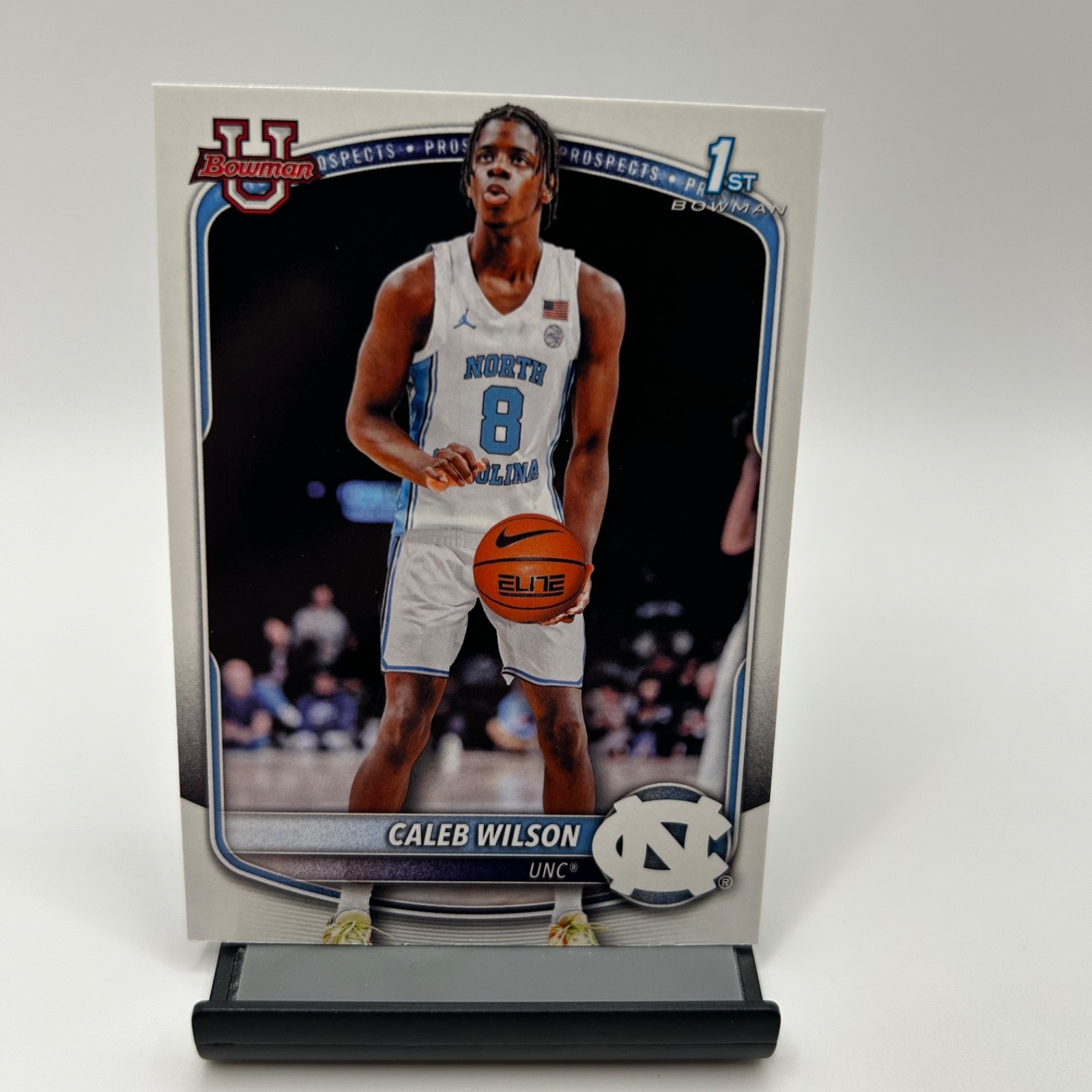 2025-26 Bowman Basketball #BPP-83 Caleb Wilson 1st Bowman North Carolina