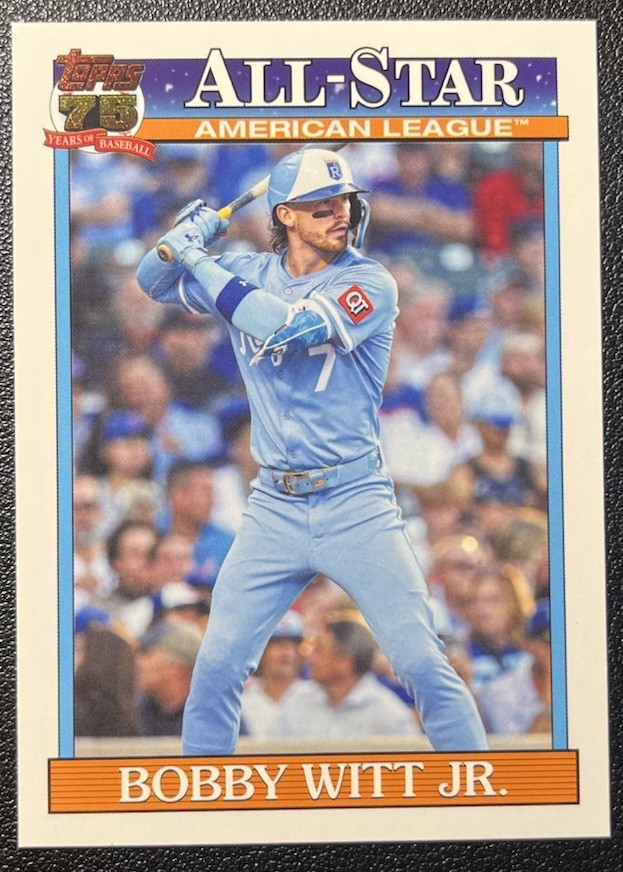 2026 Topps Series 2 – 1991 Throwback AllStar Bobby Witt Jr #91AS-24