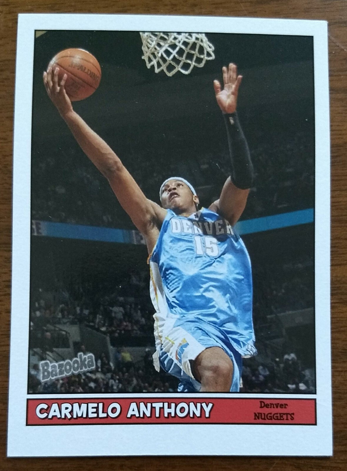 CARMELO ANTHONY, 2005-06 TOPPS BAZOOKA #110