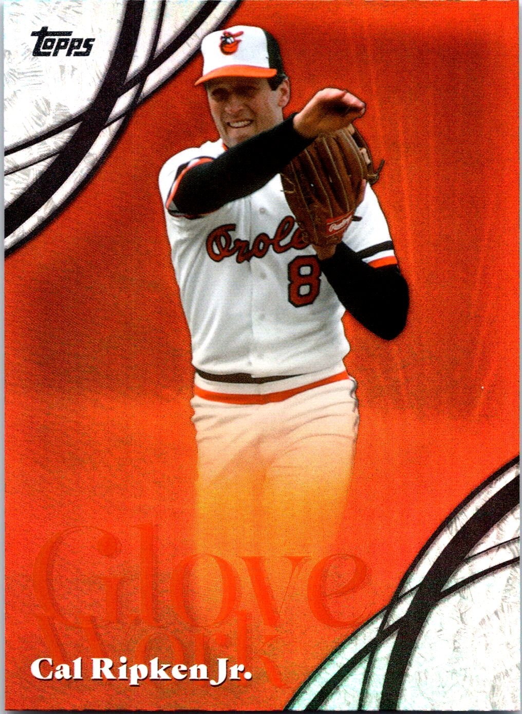 2026 Topps Series 2 #GW-14 Cal Ripken, Jr. – Glove Work Insert