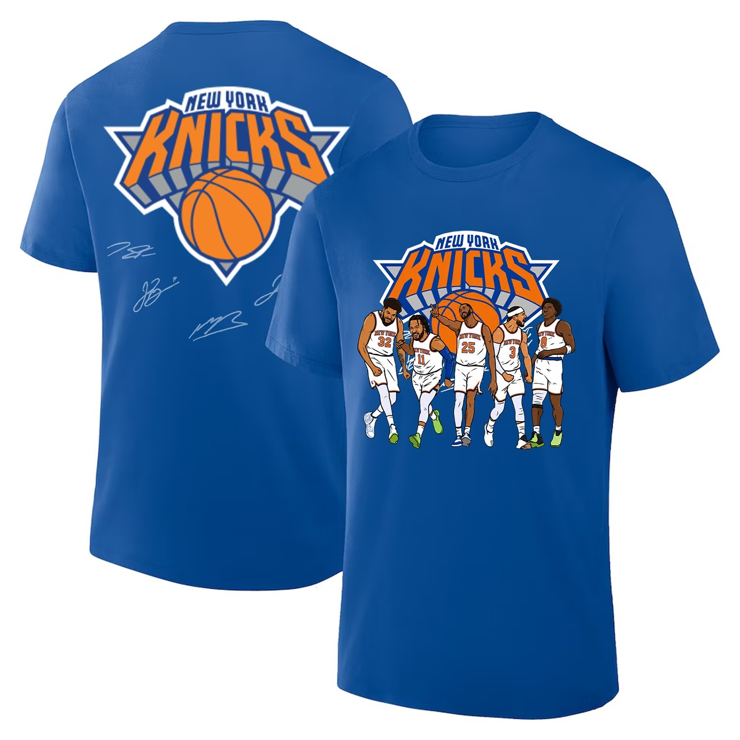 Men’s New York Knicks 2026 Eastern Conference Champions Signature T-Shirt