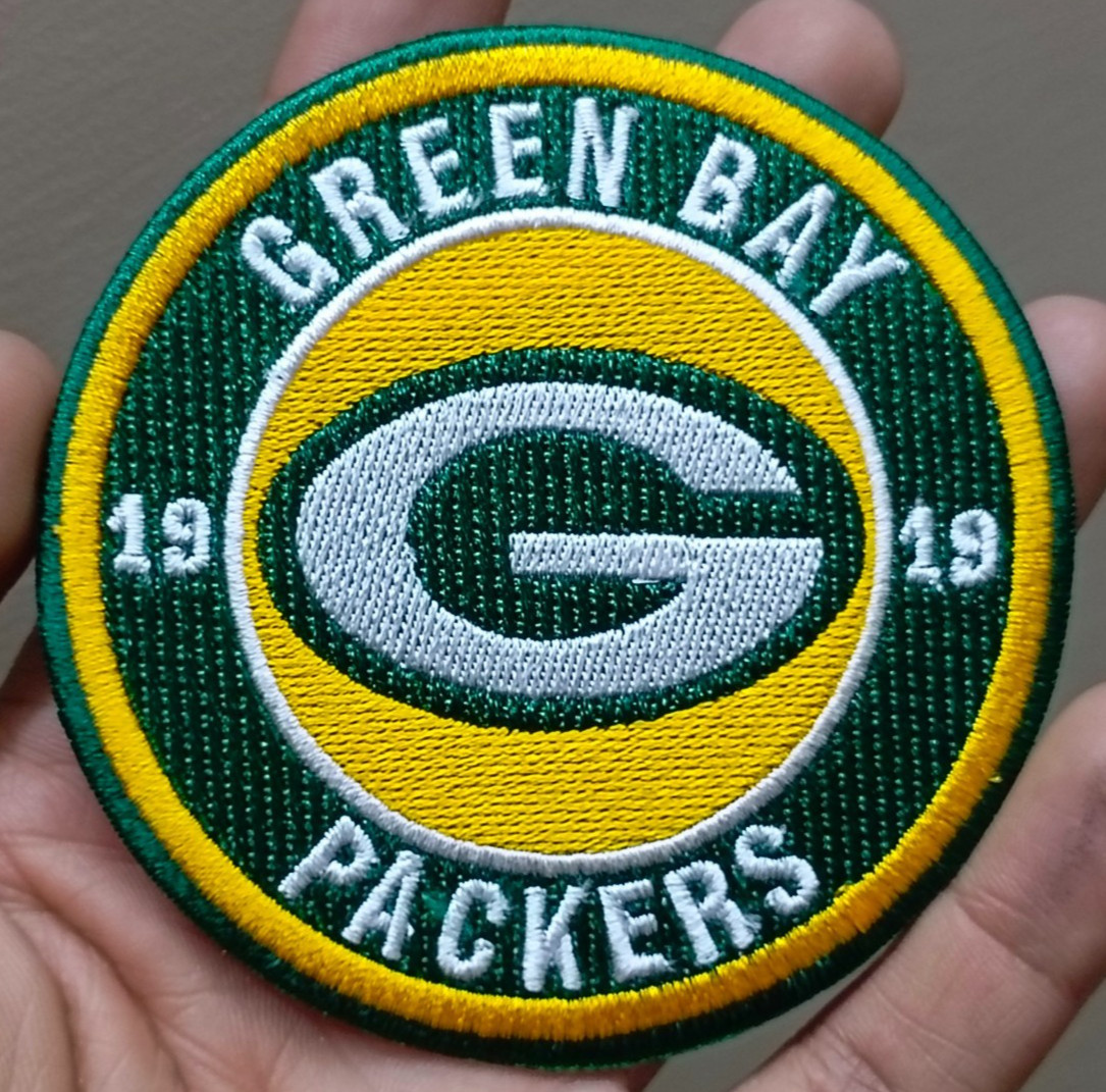Green Bay Packers NFL Team Logo Iron On Patch – Sew Patch – Embroidered Patch