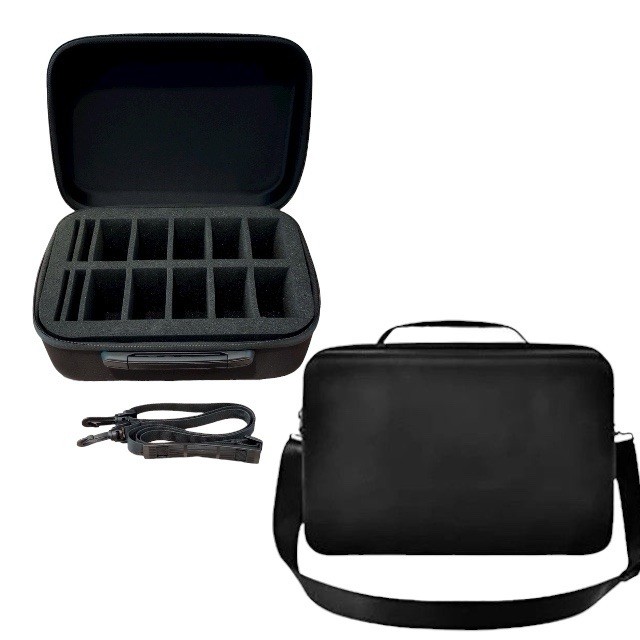 Compact Trading Card Case – Customizable Foam, Shoulder Strap – For Graded/Raw
