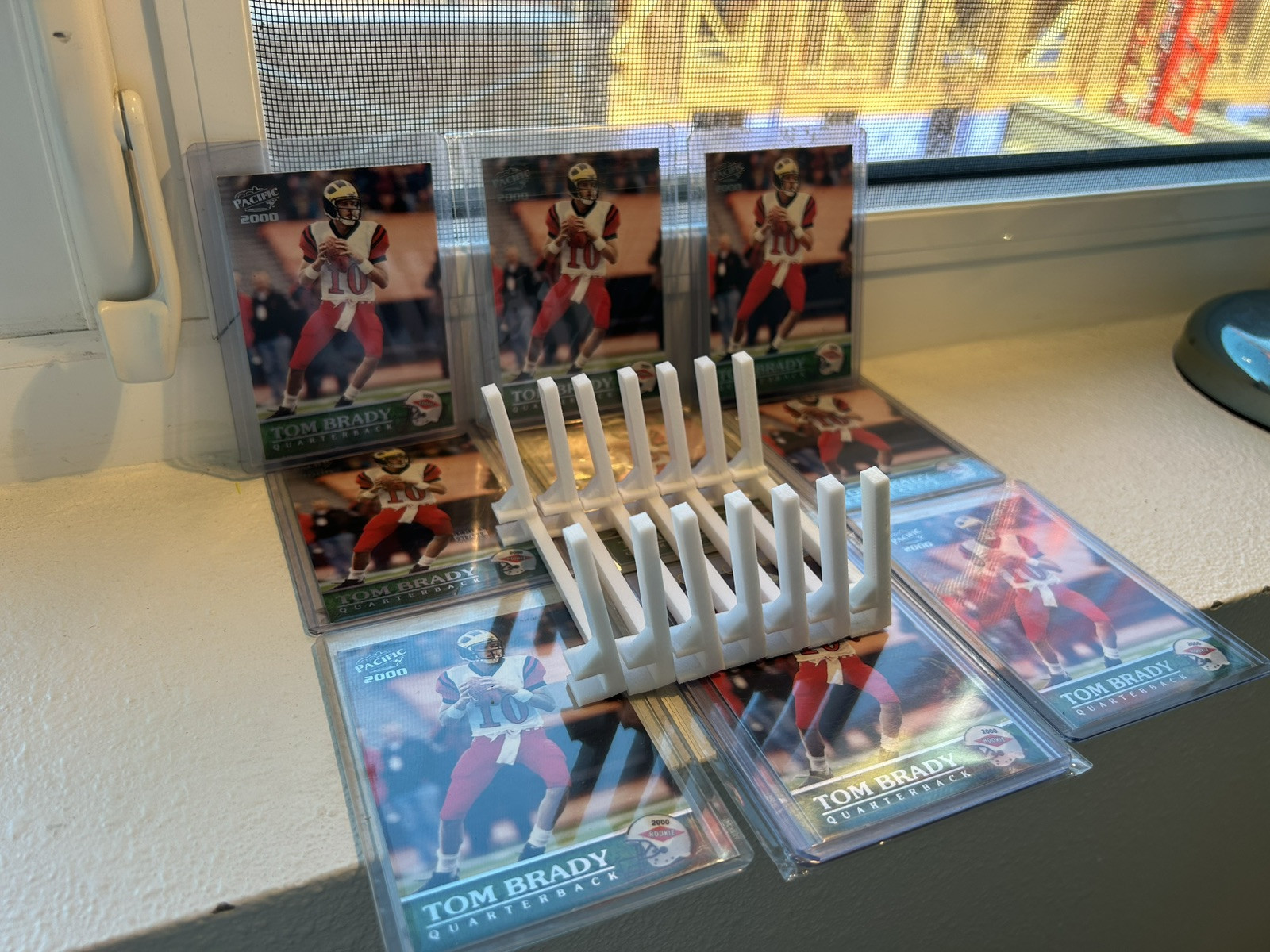 🔥PSA Graded Card Stand Holder—7 Pack 📢 Crystal Clear Display ✅ Premium Quality