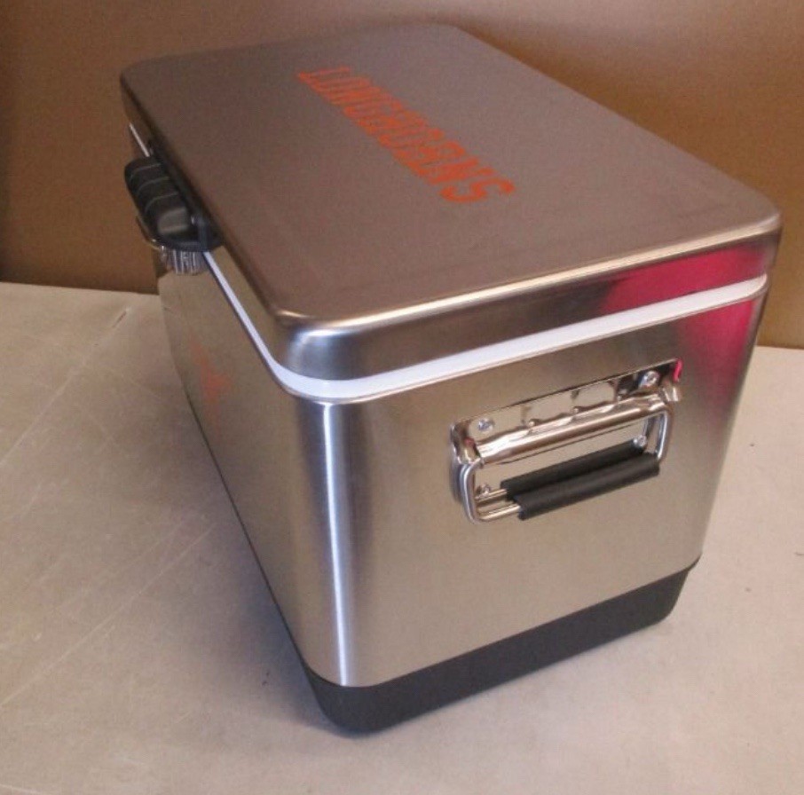 The Memory Company Licensed NCAA 29L Stainless Steel Cooler – Texas Longhorns!