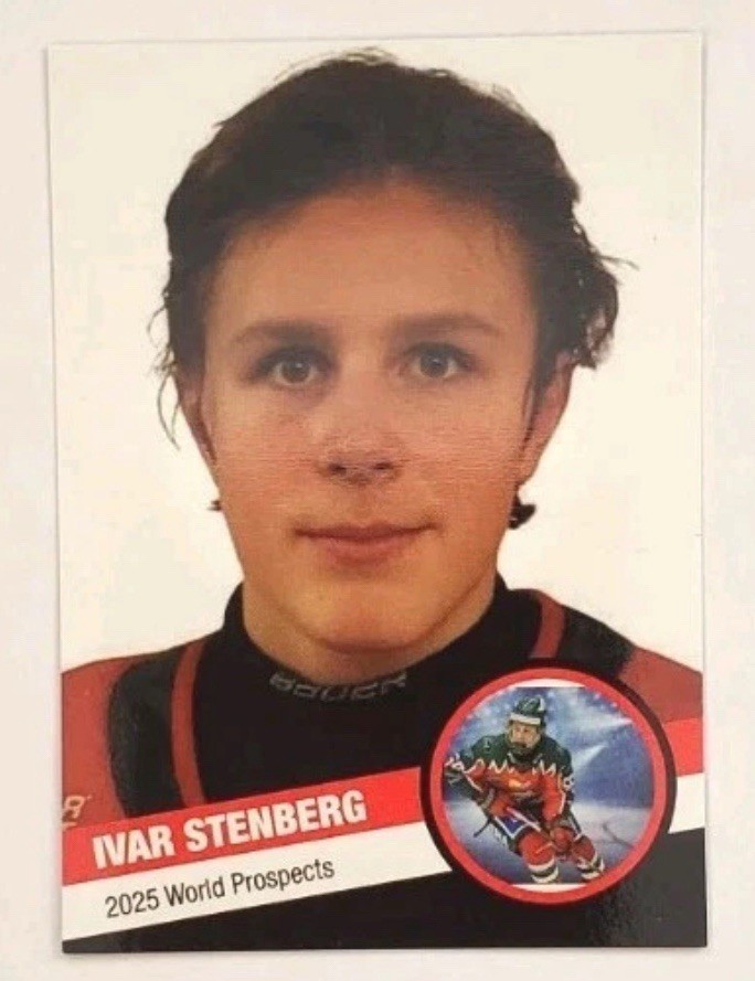 2025 World Prospects Rookie IVAR STENBERG – Top 2026 NHL Draft Prospect🔥