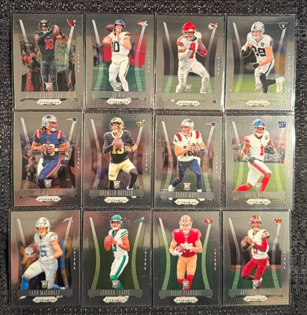 2024 Panini Prizm DECA BASE Complete Your Set You Pick Football Card #151-300