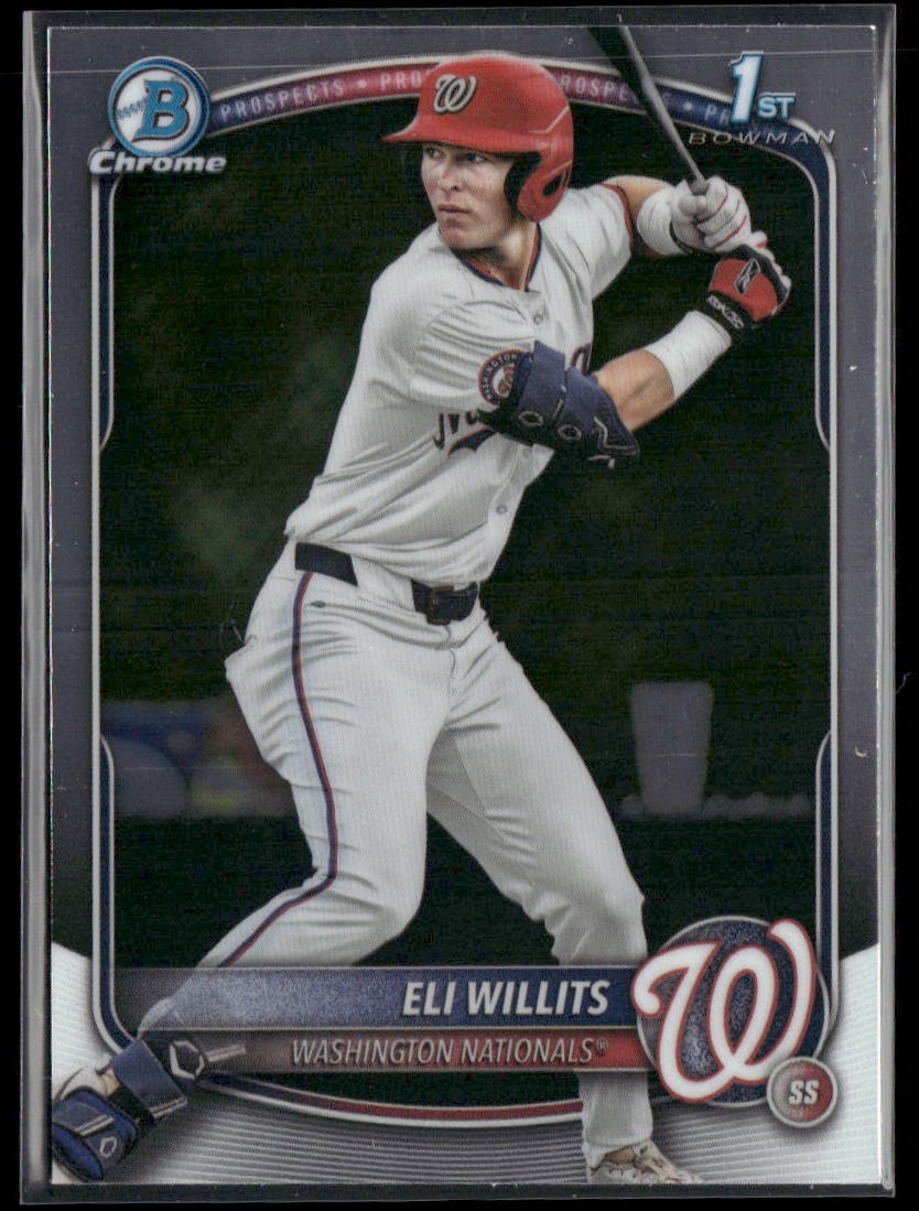 2025 Bowman Draft #BDC-1 Eli Willits Chrome
