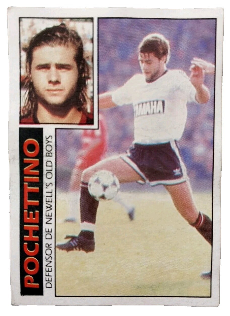 1993 Ultra Figus Argentina Mauricio Pochettino TRUE Rookie Card USA Soccer Team
