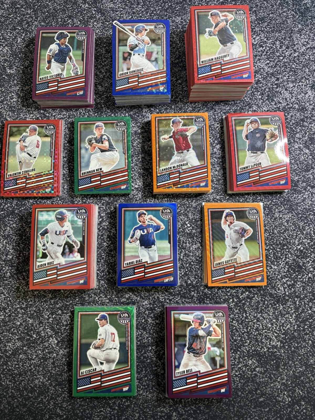 2026 USA Baseball,6 CARD MINIMUM, Numbered parallels,20% discount Free Ship !!