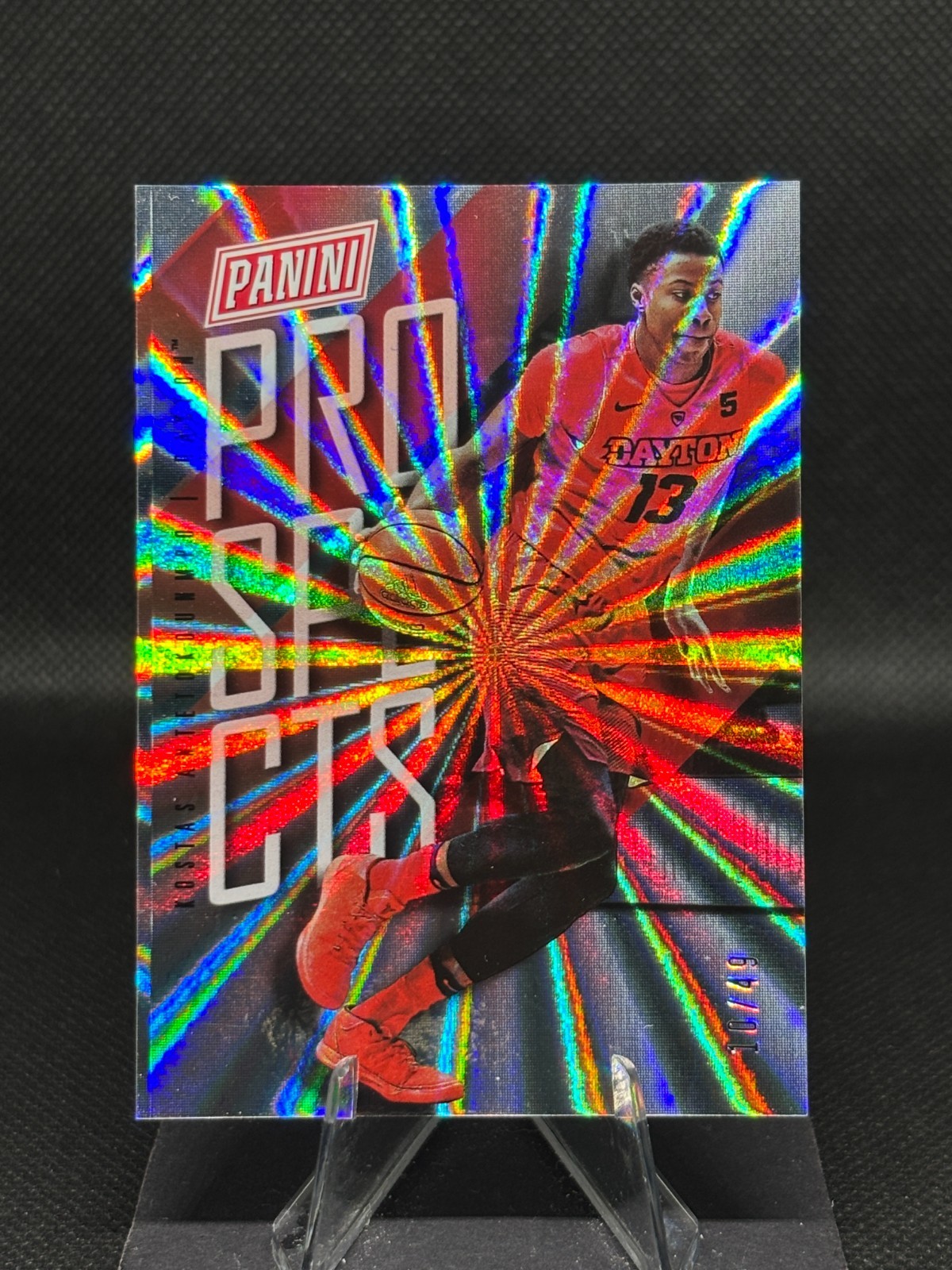 Kostas Antetokounmpo 2018 Panini National – Prospects #P12 Rainbow Spokes /49