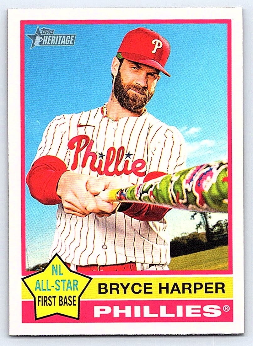 BRYCE HARPER PHILLIES 2025 TOPPS HERITAGE #150
