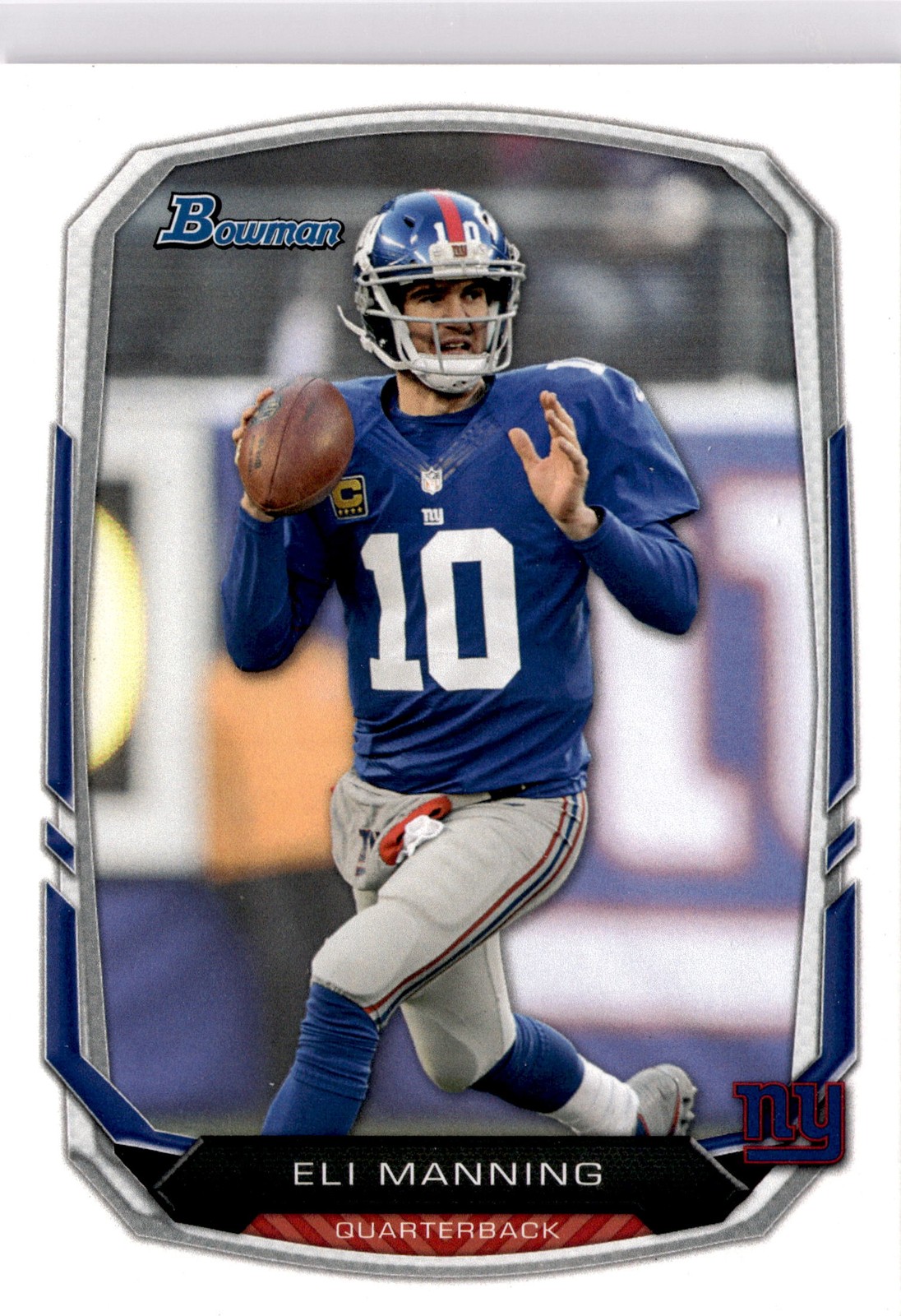2013 Bowman #10 Eli Manning (AB)