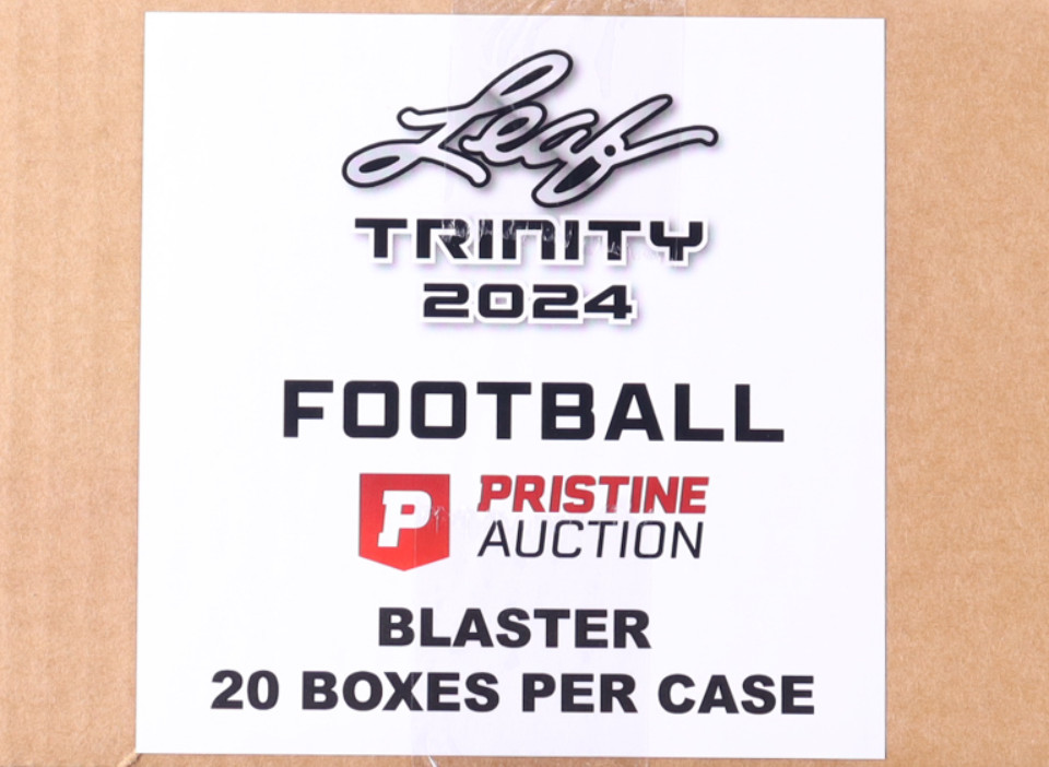 2024 Leaf Trinity Football Case (20 Boxes). 3 Autograph per Box, 60 Auto total!!