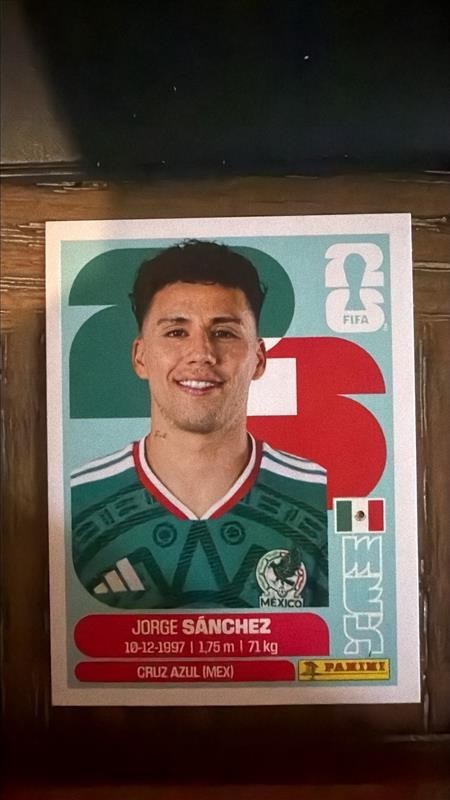 2026 Panini World Cup Sticker – Jorge Sanchez #MEX4