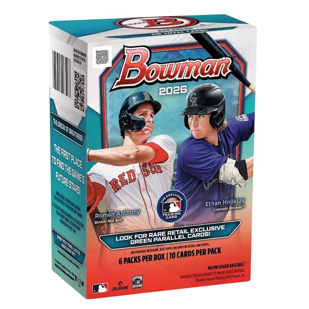 2026 Bowman Chrome Prospects Complete Your set MLB Brand (Chrome cards only)