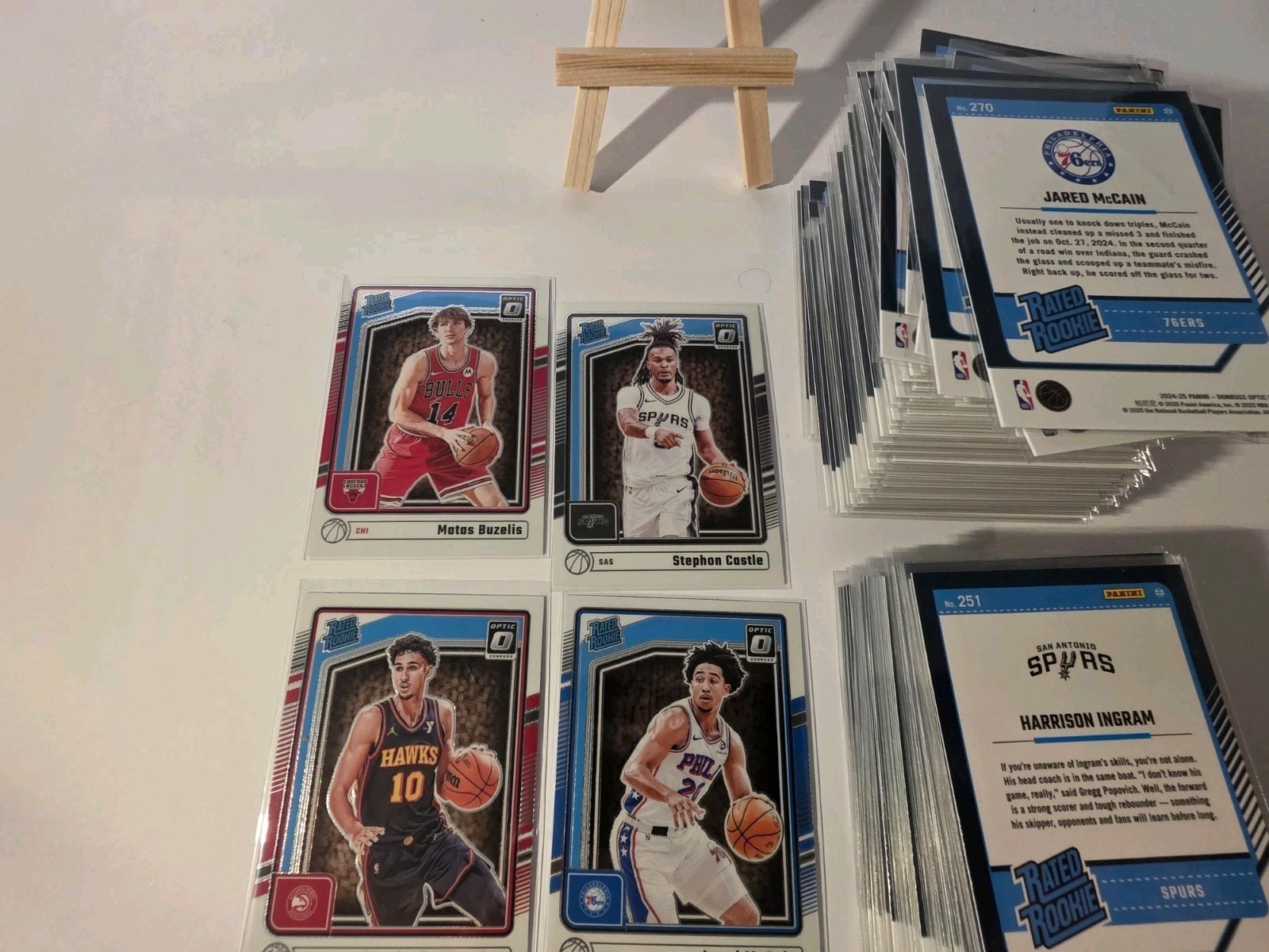 2024-25 Donruss Optic finish your set rookies 251-300