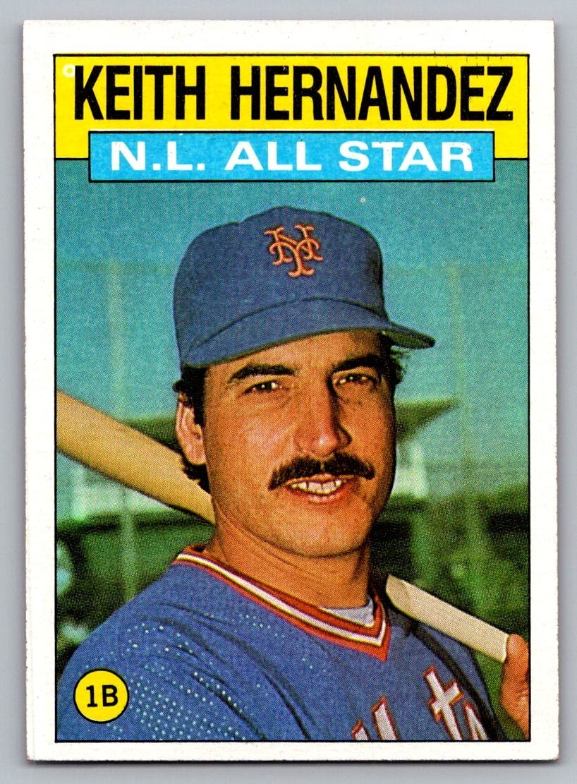 1986 Topps #701 Keith Hernandez